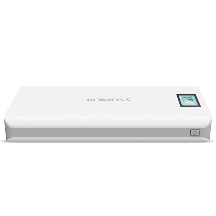 ROMOSS Sense 6 Plus 20000mAh 2.1A LCD Display Power Bank for iPhone Samsung Pokemon Game