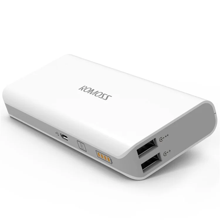 ROMOSS Sense 4 10400mAh 2.1A Dual-USB Power Bank for iPhone Samsung Pokemon Game