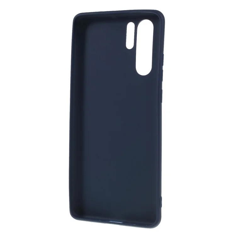 Accessoire de Boîtier de Téléphone Mate TPU Pour Huawei P30 Pro - Bleu Foncé