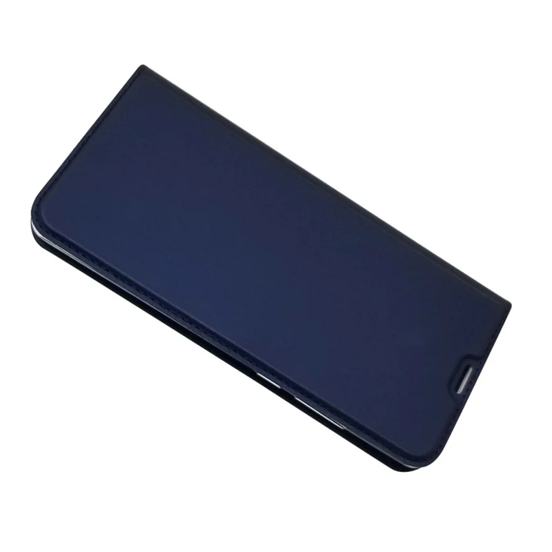 Auto-absorbed Stand Leather Shell with Card Slot for Huawei P30 Pro - Blue