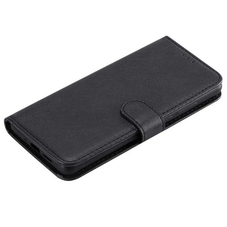 Magnetic KT Leather Series-3 Detachable 2-in-1 Wallet Leather Stand Case for Huawei P30 Pro - Black