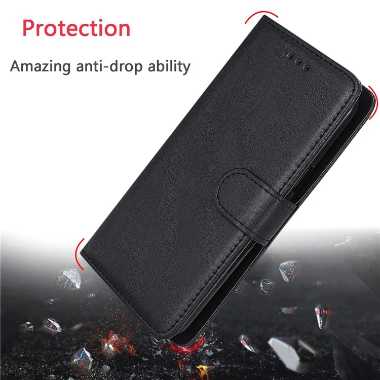 Magnetic KT Leather Series-3 Detachable 2-in-1 Wallet Leather Stand Case for Huawei P30 Pro - Black