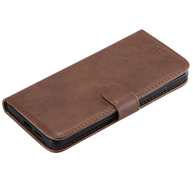 For Huawei P30 Pro Case 2 in 1 Detachable Magnetic Leather Wallet Mobile Cover with Strap - Brown