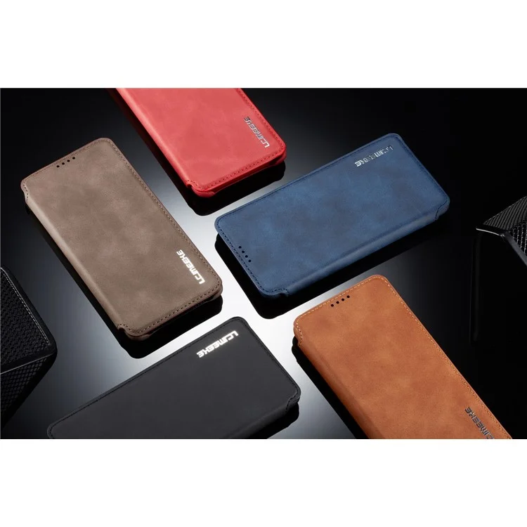 Lc. Imeeke Retro Style Leather Card Case Для Huawei P30 - Черный