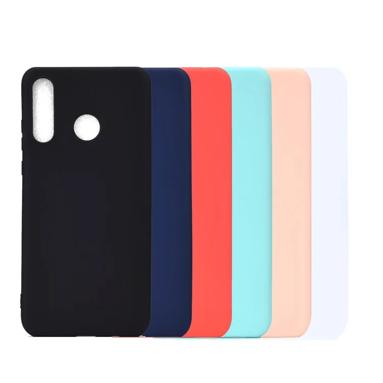 Custodia TPU Glassata Morbida Per Huawei P30 Lite New Edition/P30 Lite/nova 4e - Nero