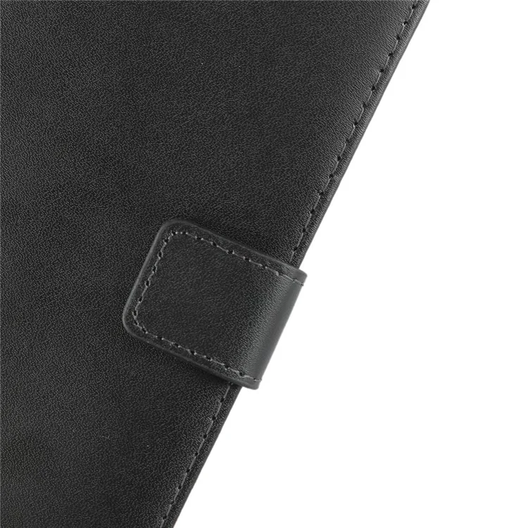 Genuine Leather Case [Stand Wallet] for Huawei P30 Lite / Huawei nova 4e - Black