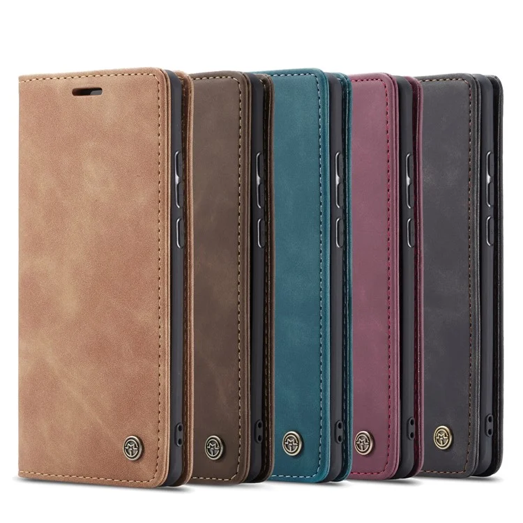 Caseme 013 Série Auto-absorbed PU Leather Wallet Stand Boîte Pour Huawei P Smart (2019) / Nova Lite 3 (japon) - le Noir