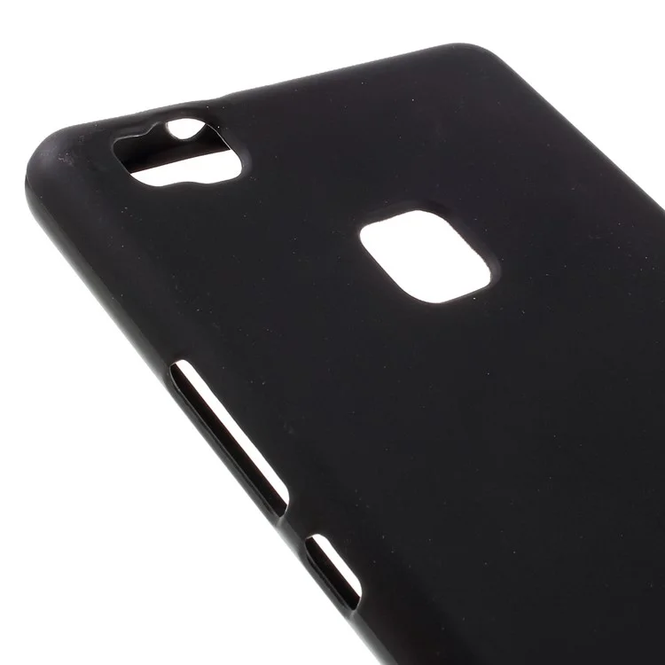 Frosted TPU Gel Cover for Huawei P9 Lite - Black