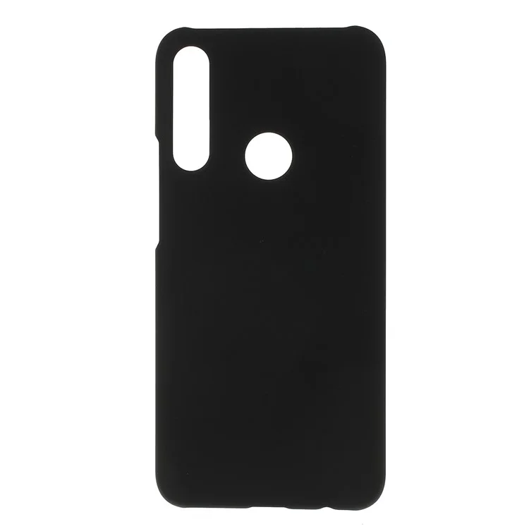 Capa de Capa de Telefone Para PC Hard Emborrachada Para Huawei P Smart Z - Preto