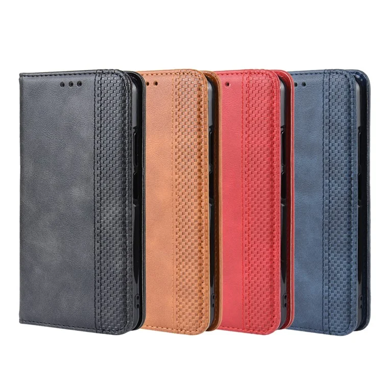 PU Leder Vintage Style Phone Cover Für Huawei Honor 20/Honor 20s - Braun