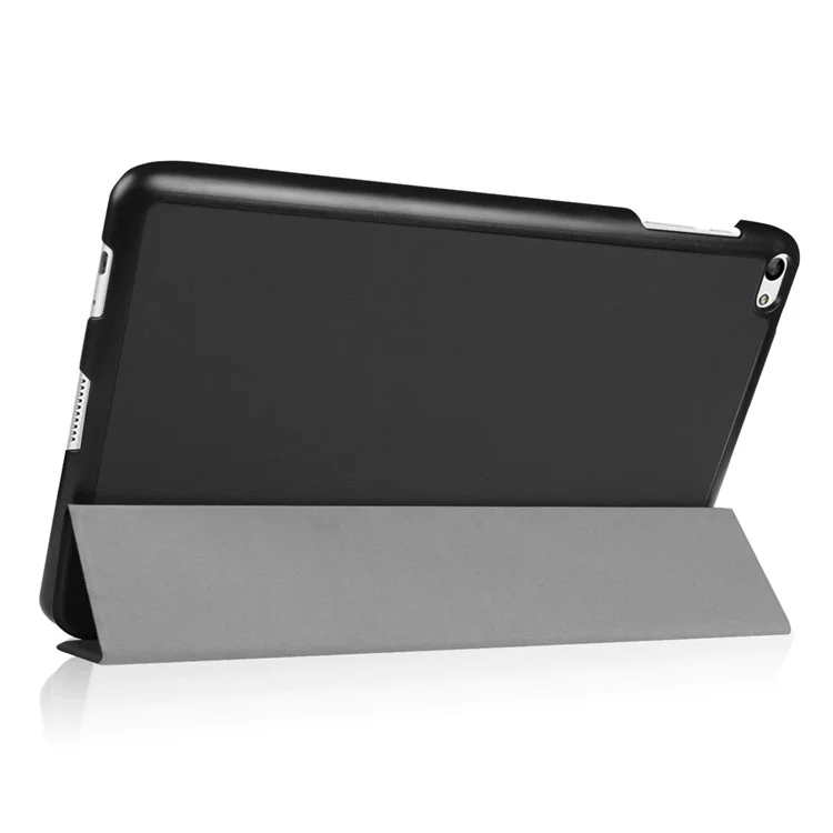 Tri-fold Stand Leather Smart Case for Huawei MediaPad T2 10.0 Pro - Black
