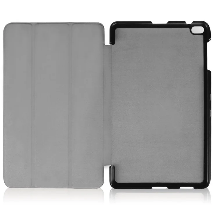 Tri-fold Stand Leather Smart Case for Huawei MediaPad T2 10.0 Pro - Black