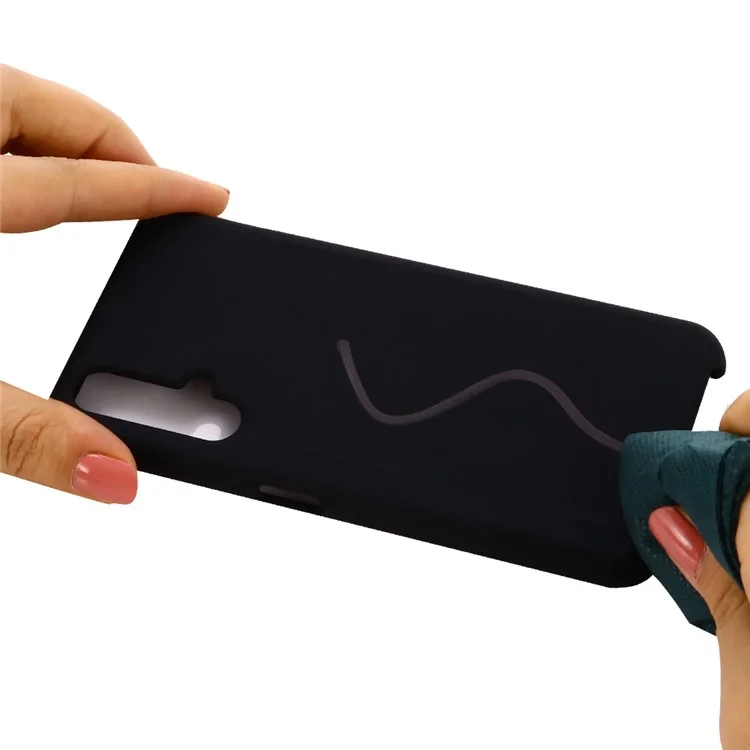 Liquid Silicone Case for Huawei Honor 20S / Honor 20 - Black