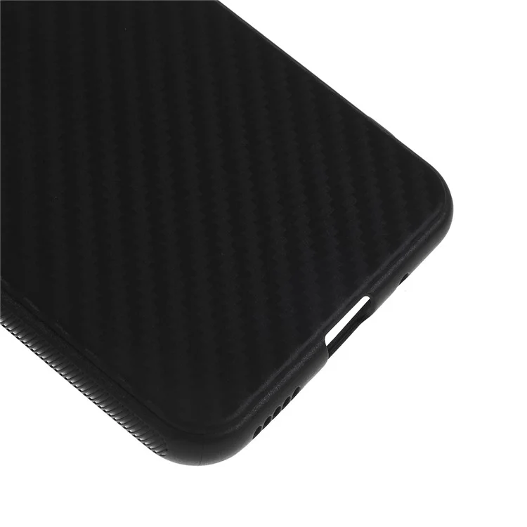 Fibra de Carbono TPU Case de Teléfono Para Huawei Honor 20 / Nova 5T