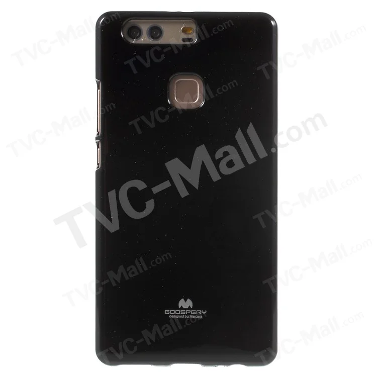 MERCURY GOOSPERY for Huawei P9 Plus Glitter Powder TPU Case - Black