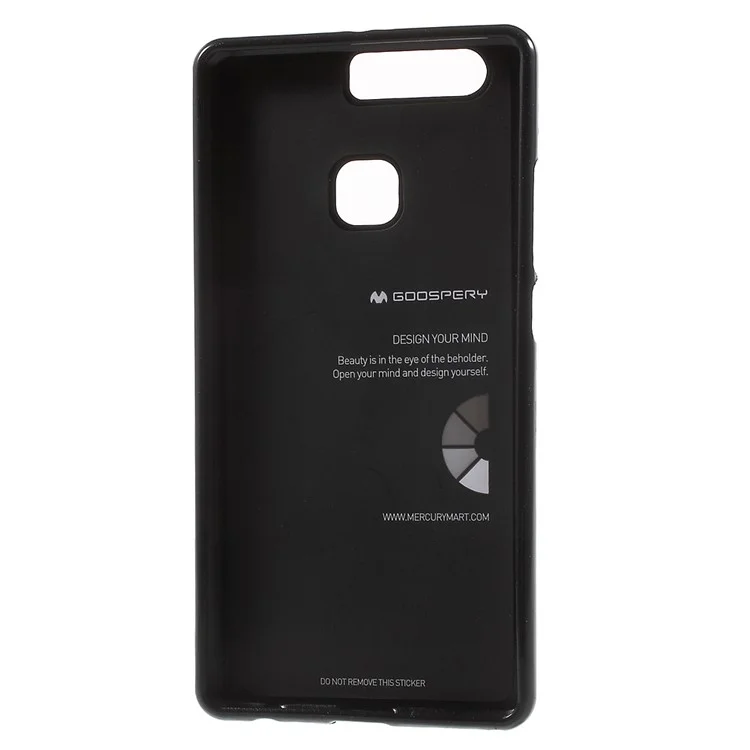 MERCURY GOOSPERY for Huawei P9 Plus Glitter Powder TPU Case - Black