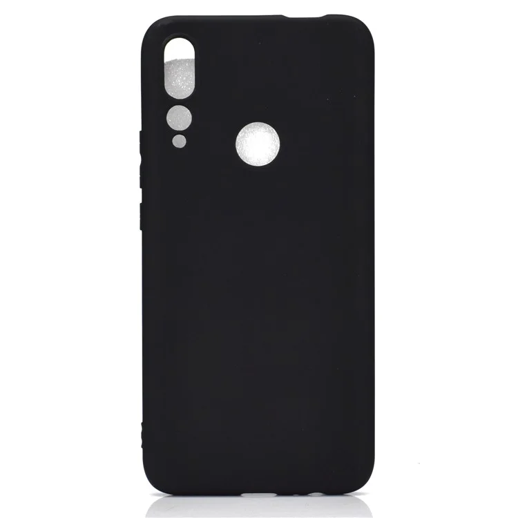 Capa de Telefone Fosca Fosca Macia Para Huawei Honor 9x (Global)/ Y9 Prime 2019 - Preto