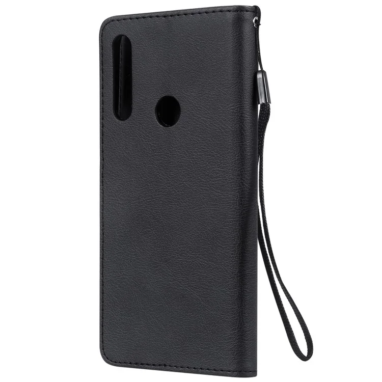 KT Leather Series-2 Wallet Leather Stand  Case for Huawei Honor 9X (Global)/ P Smart Z / Y9 Prime 2019 / Enjoy 10 Plus - Black