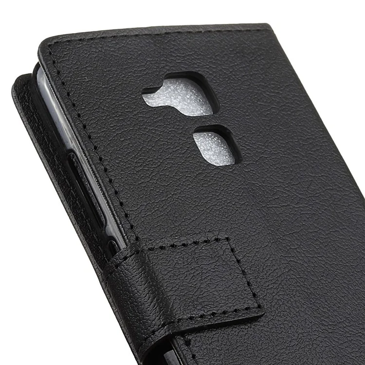 Wallet Leather Stand Case for Huawei Honor 5c / GT3 - Black