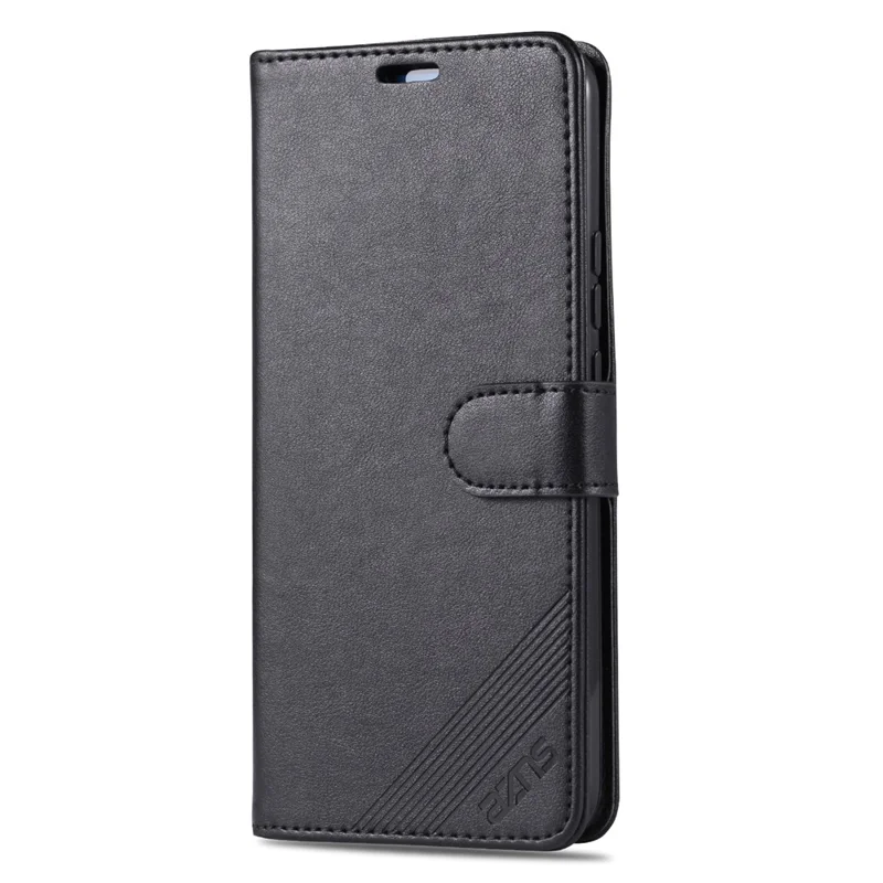 AZNS PU Leather Wallet Case for Huawei Honor 9X (Global)/ P Smart Z/Y9 Prime 2019 - Black