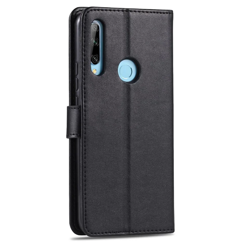 AZNS PU Leather Wallet Case for Huawei Honor 9X (Global)/ P Smart Z/Y9 Prime 2019 - Black