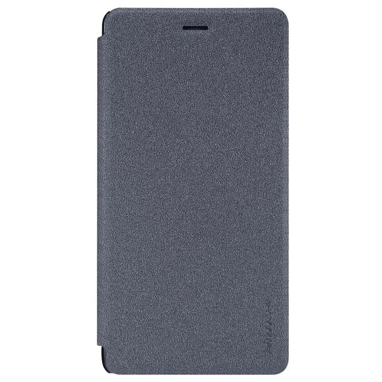 NILLKIN Sparkle Series Flip Leather Case for Huawei P9 Lite / G9 Lite - Black