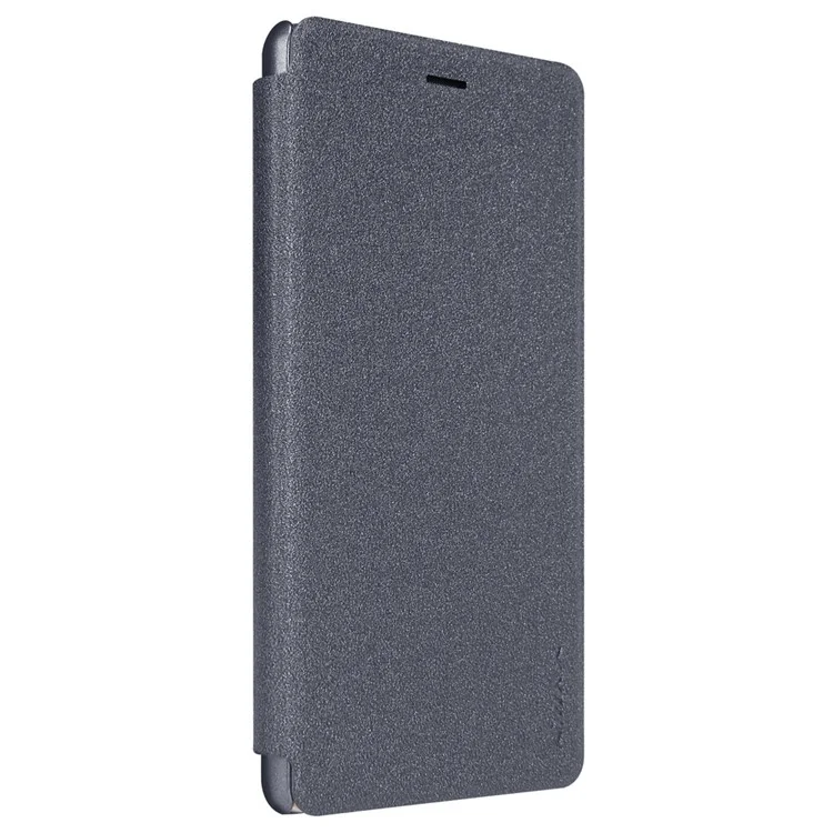 NILLKIN Sparkle Series Flip Leather Case for Huawei P9 Lite / G9 Lite - Black
