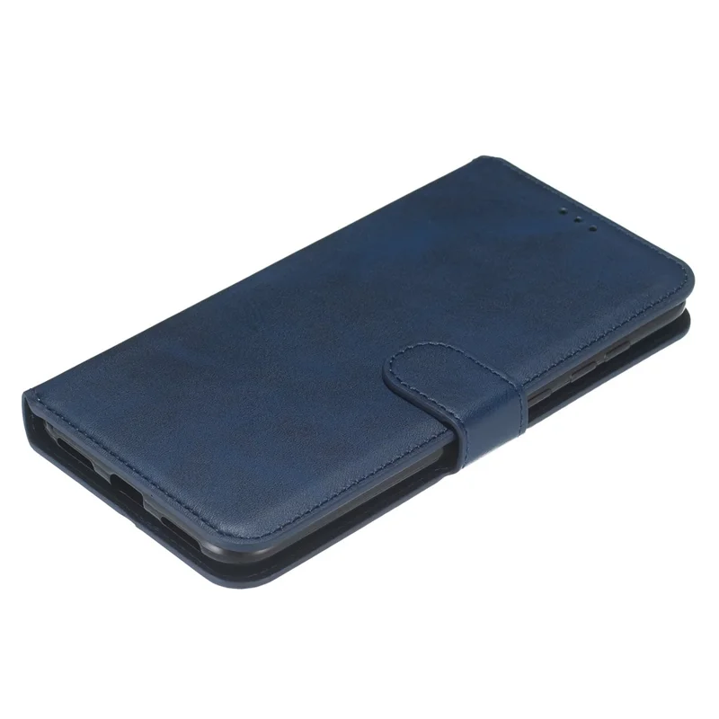 Klassieke Wallet Leren Standaard Telefoonbeschermhoes voor Huawei Y7 (2019) / Enjoy 9 / Y7 Pro (2019) - Blauw