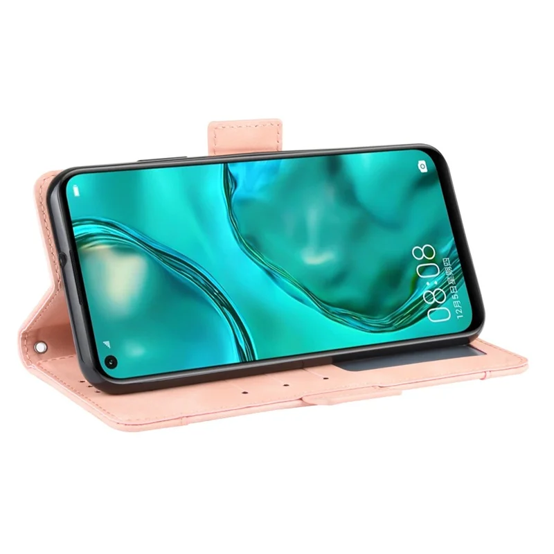 Корпус Кожи Кожи Для Huawei P40 Lite/nova 7i/nova 6 SE - Розовый