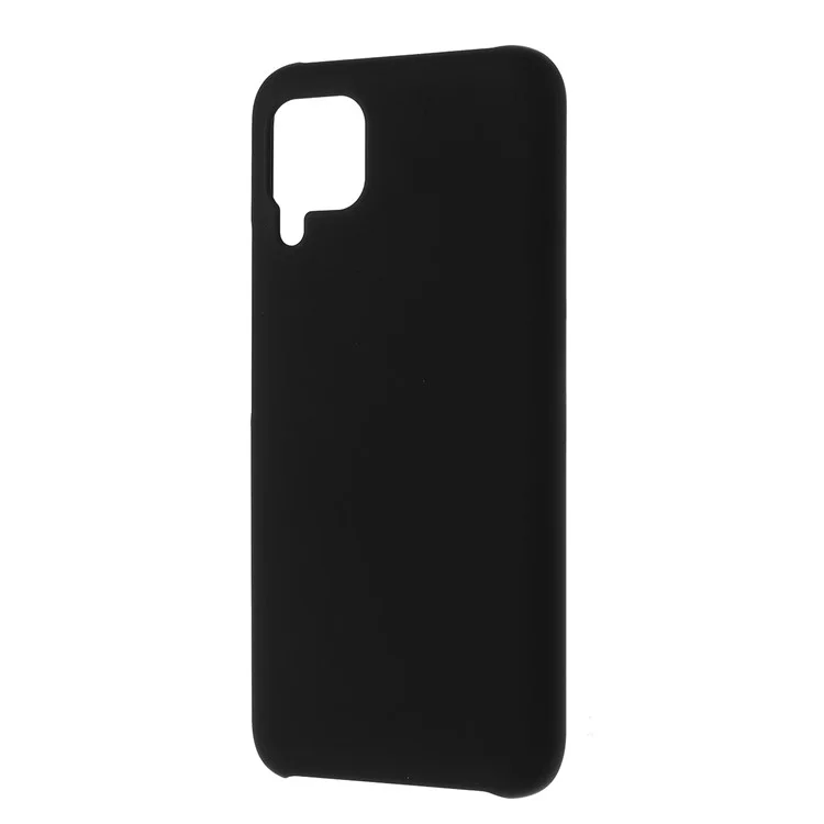 Rubberized Hard PC Case Cover for Huawei P40 lite/nova 7i/nova 6 SE - Black