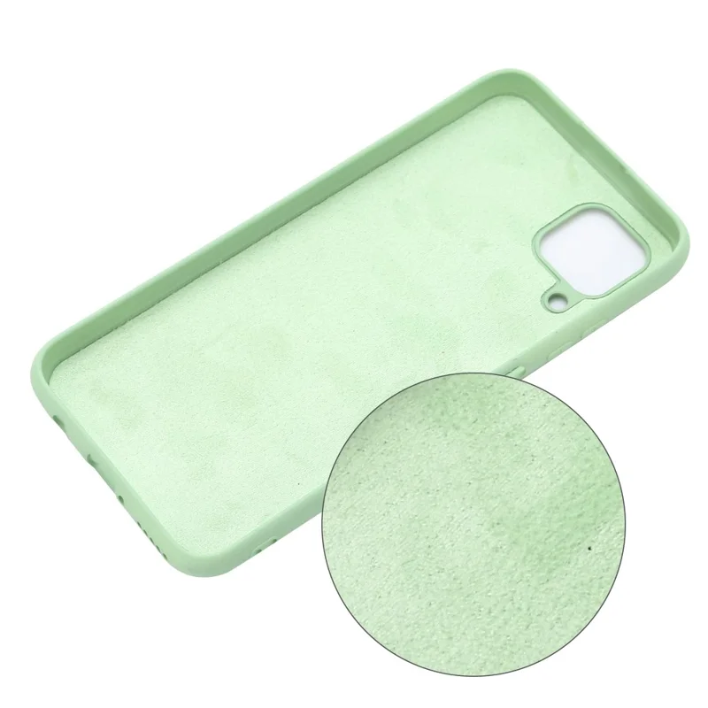 Shockproof Liquid Silicone Phone Case for Huawei nova 6 SE/Nova 7i/P40 lite - Green