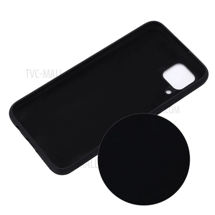 Flüssiges Silikon Stylish Case Für Huawei P40 Lite/nova 6 Se/nova 7i - Schwarz