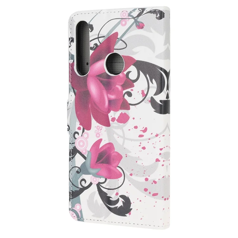 Protection Wallet Phone Case Printing PU Leather Cover for Huawei P40 lite E/Y7p/Honor 9C - Kapok