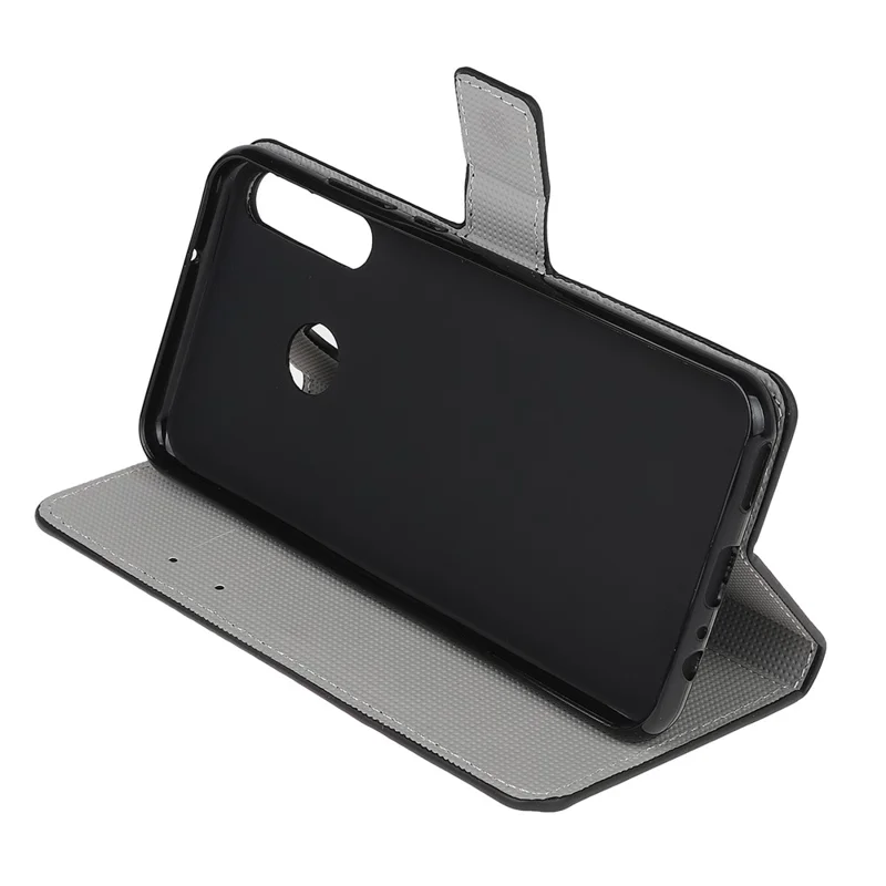 Protection Wallet Phone Case Printing PU Leather Cover for Huawei P40 lite E/Y7p/Honor 9C - Kapok