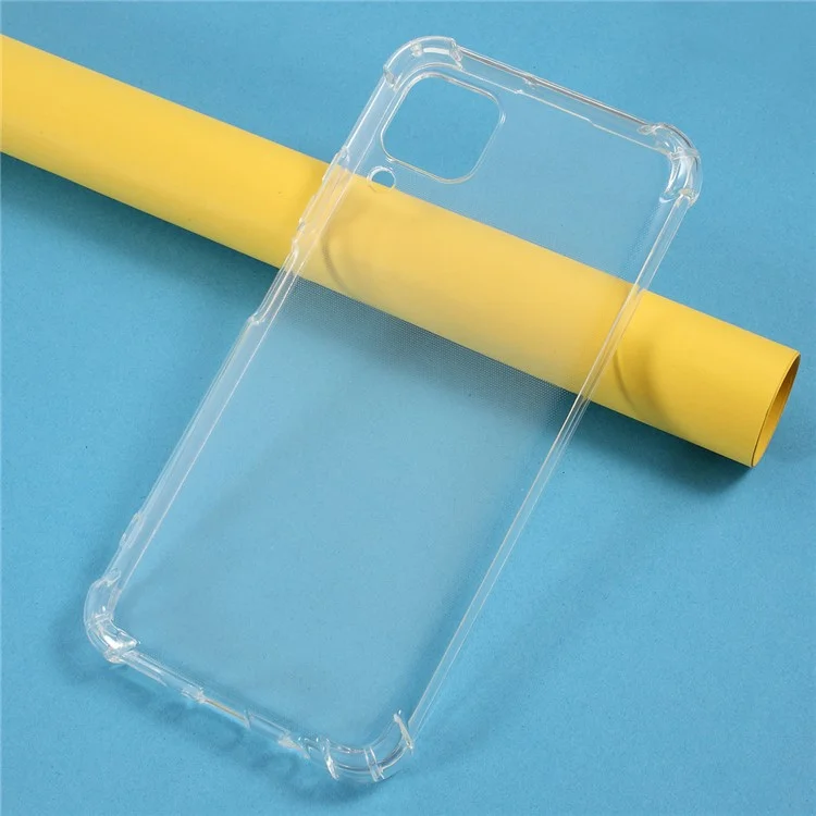 Capa de Telefone TPU à Prova de Gotas Transparente para Huawei P40 Lite