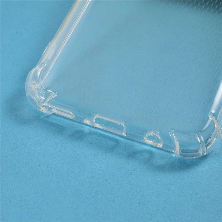 Capa de Telefone TPU à Prova de Gotas Transparente para Huawei P40 Lite