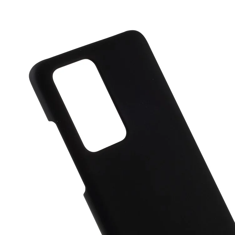 Case de Plástico Duro de Goma Para Huawei P40 Pro - Negro