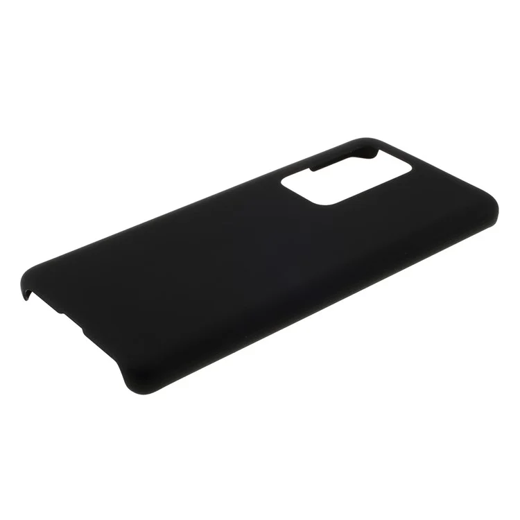 Rubberized Hard Plastic Case for Huawei P40 Pro - Black
