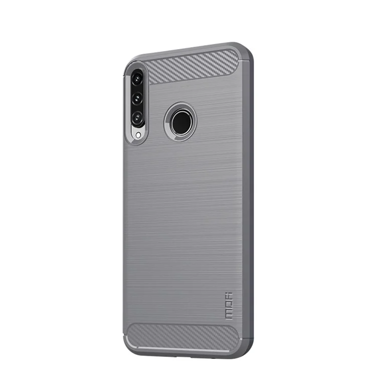 MOFI Crashed TPU Carbon Fiber Shell Для Мобильного Телефона Для Huawei P40 Lite E/Honor 9c/y7p - Серый