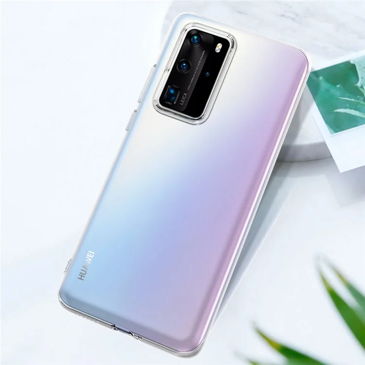 Cassa In TPU Antiscivolo A Livello X Per Huawei P40 Pro - Trasparente