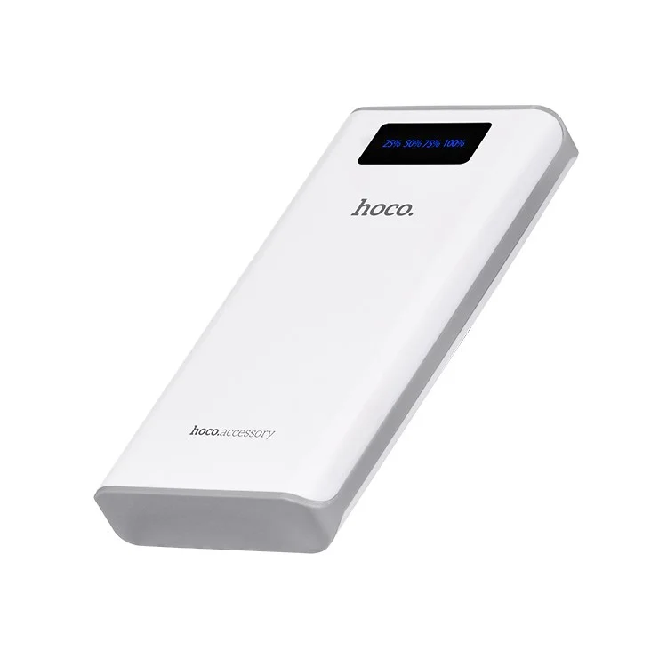 HOCO B3 20000mAh Portable Power Bank Dual USB Digital Display with Flashlight