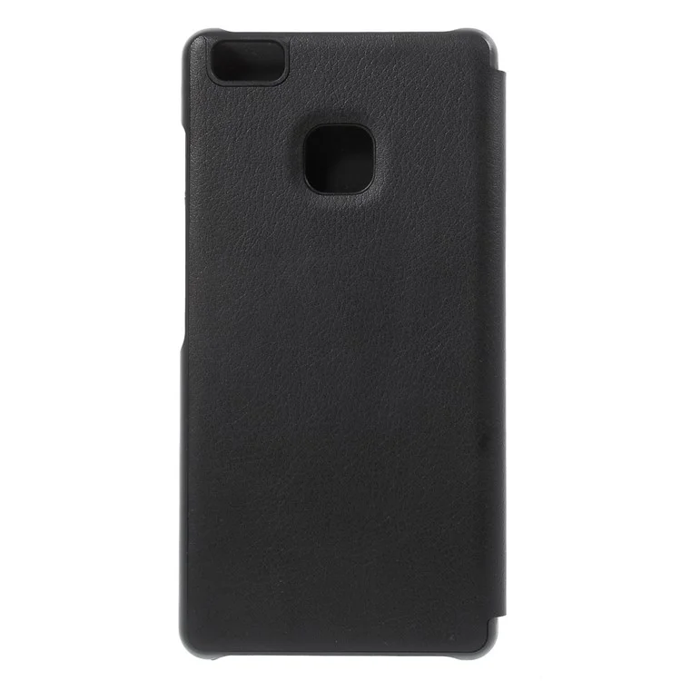 AMORUS Leather Flip Case for Huawei P9 Lite - Black