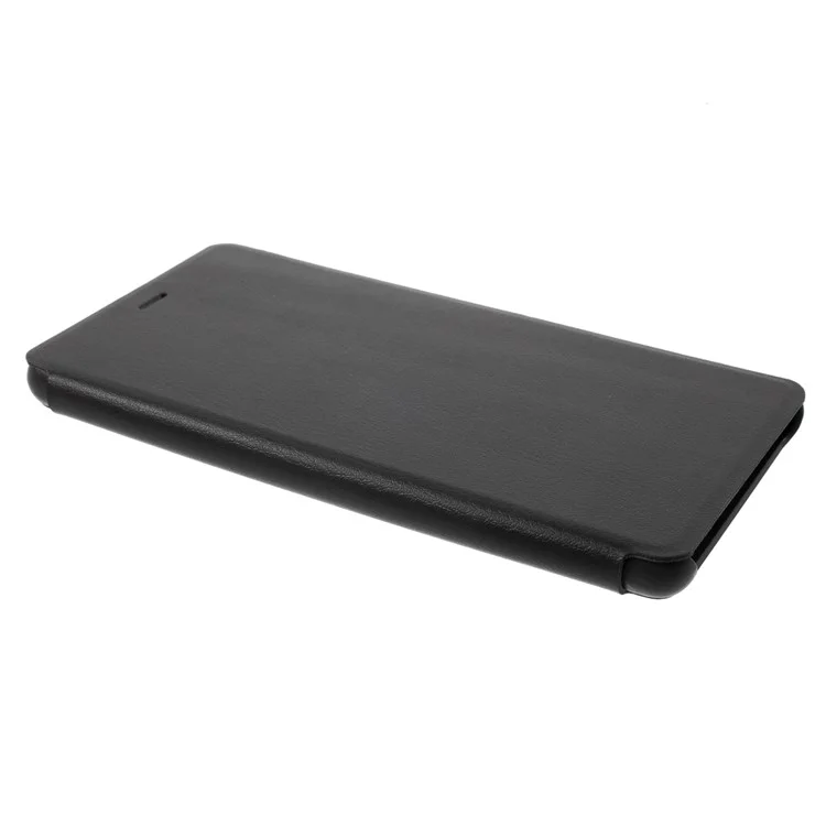 AMORUS Leather Flip Case for Huawei P9 Lite - Black