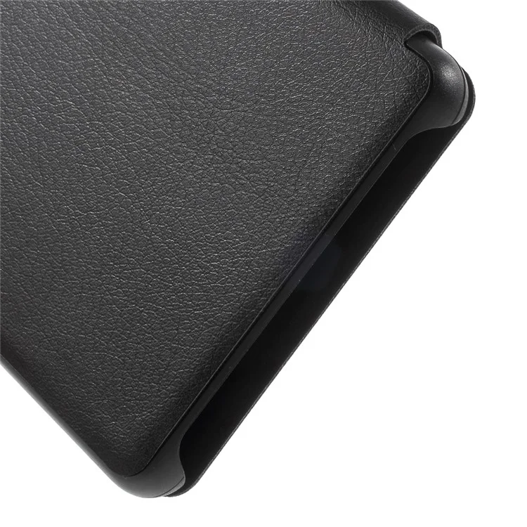 AMORUS Leather Flip Case for Huawei P9 Lite - Black