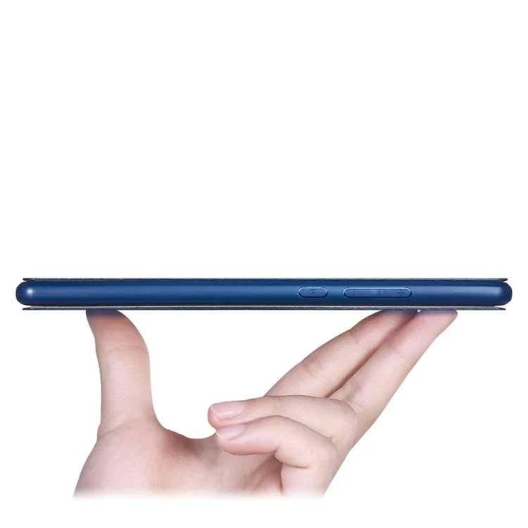 X-LEVEL FIB Color Leather Stand Flip Cover for Huawei P9 Plus - Dark Blue