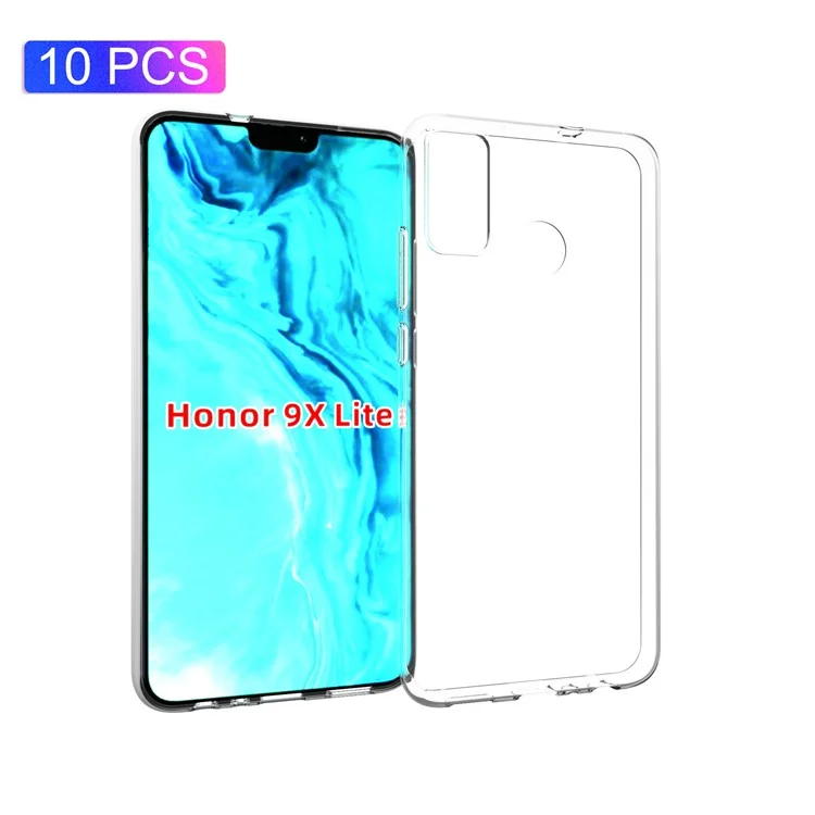 10PCS/Pack Watermark Resistant Soft TPU Case for Honor 9X Lite