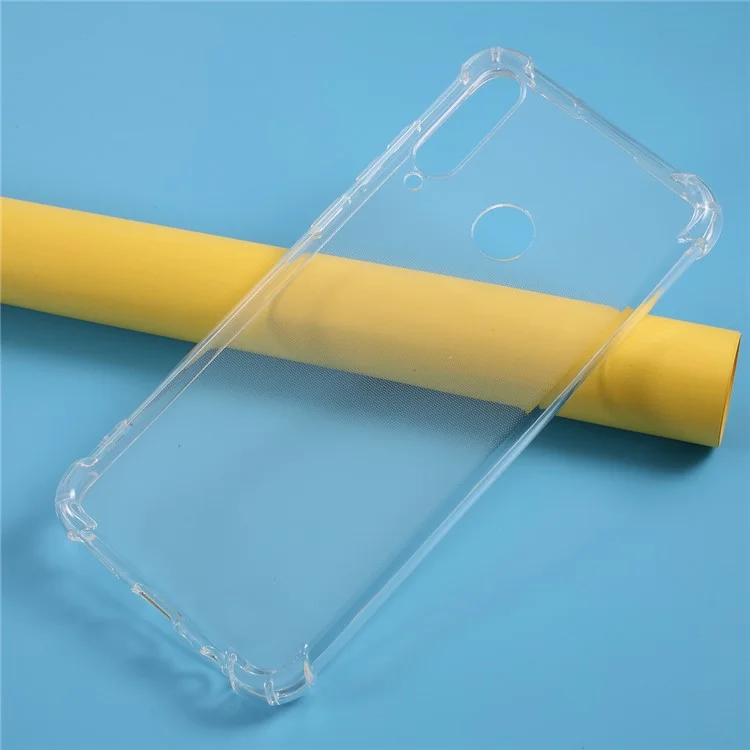 Custodia protettiva in TPU trasparente e antiurto per Huawei Y6p