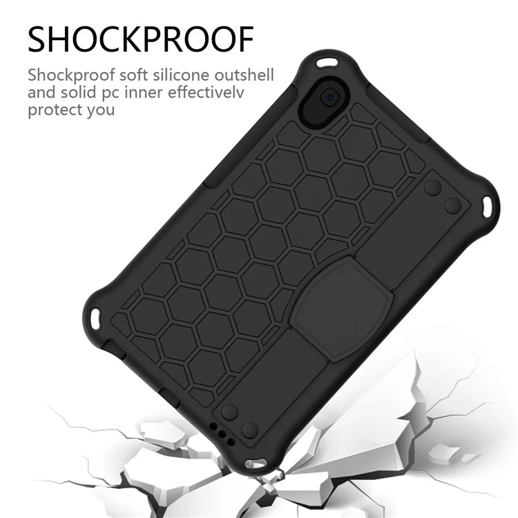 Conhecimento de Comprimido EVA e Mel Para Huawei Mediapad M5 Lite/M6 8,4 Polegadas - Preto