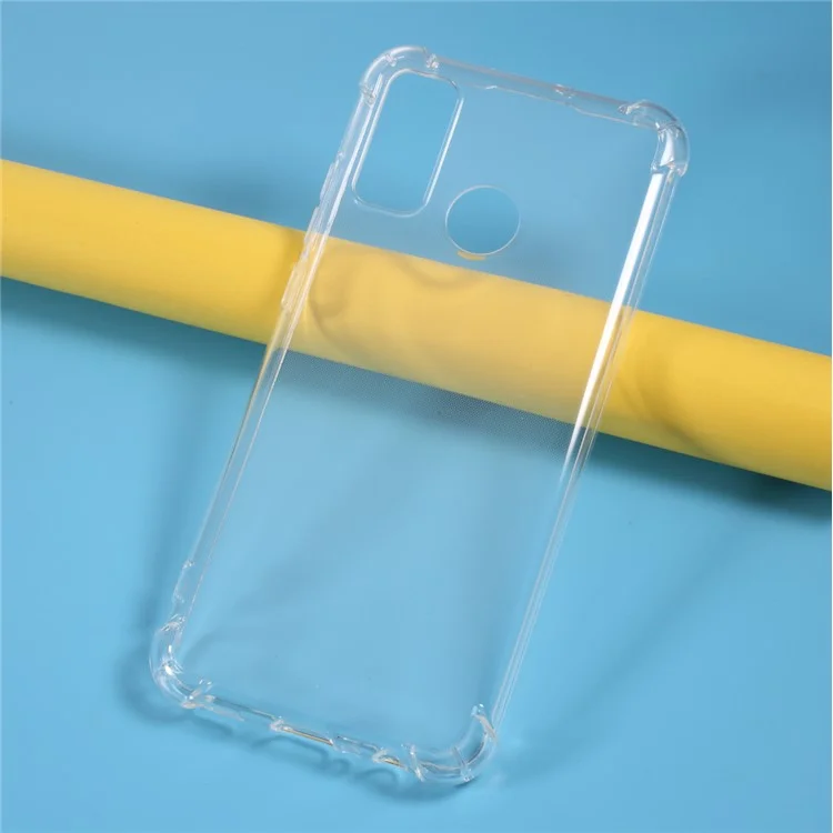 Capa de TPU Transparente Resistente à Queda Para Huawei P Smart 2020