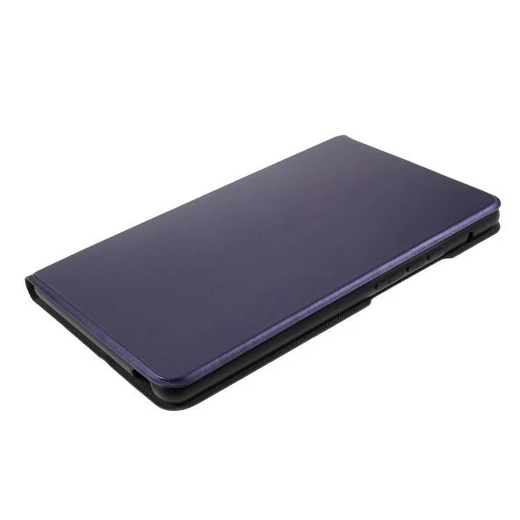 Кожаная Крышка Для Таблеток PU с Подставкой Для Huawei Matepad T8 - Темно-синий